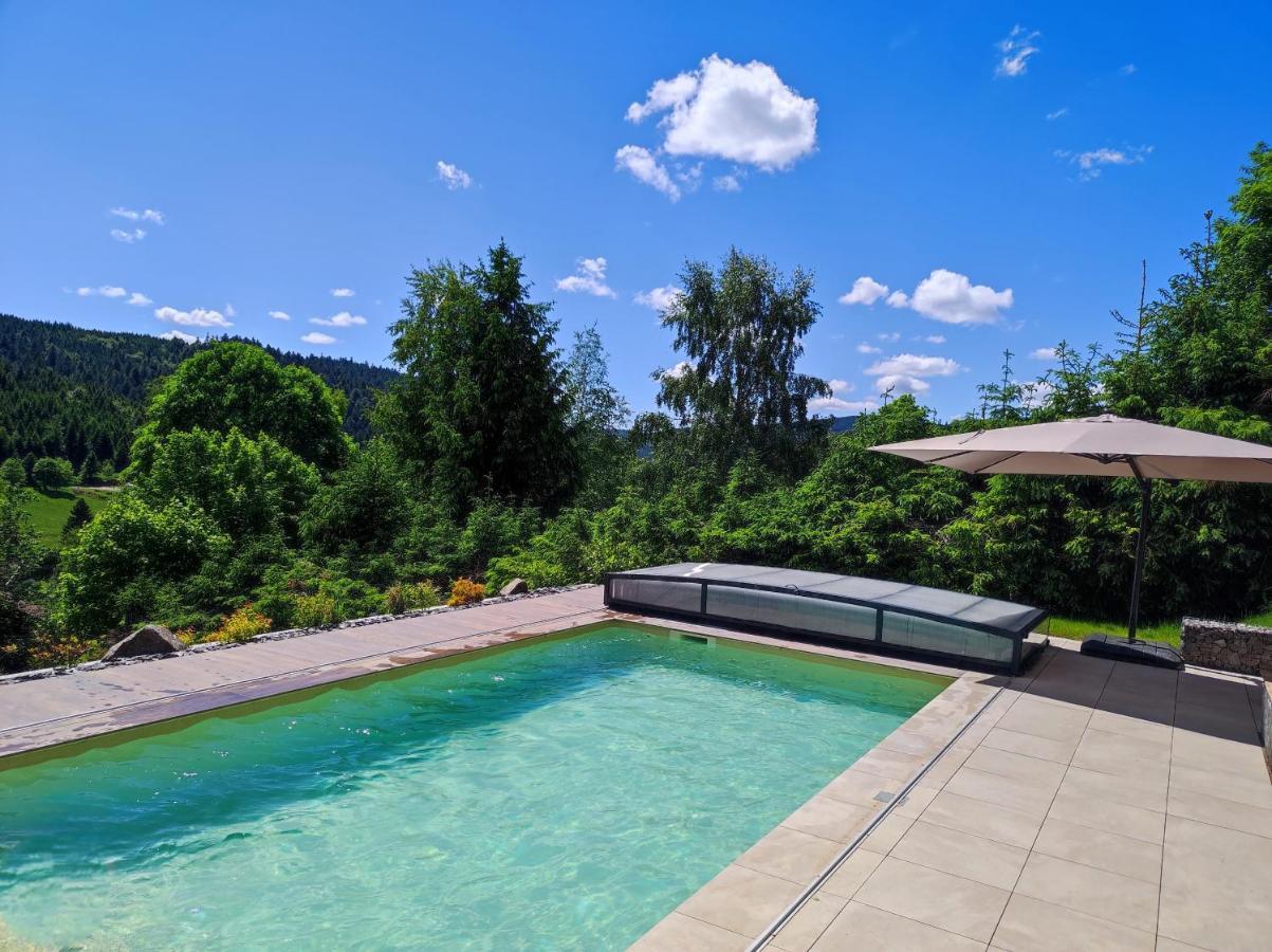 Le Cerf, Chalet Cocooning Avec Piscine Et Billard Ban-sur-Meurthe-Clefcy Exteriör bild