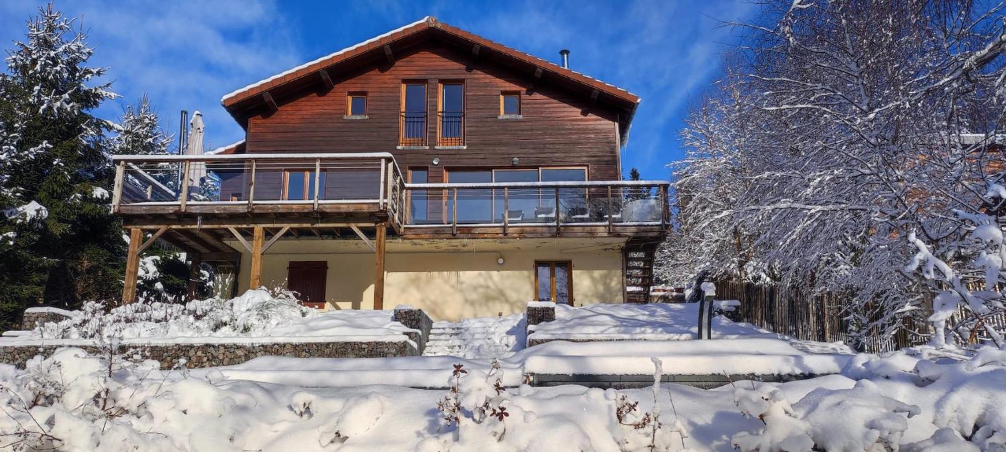 Le Cerf, Chalet Cocooning Avec Piscine Et Billard Ban-sur-Meurthe-Clefcy Exteriör bild